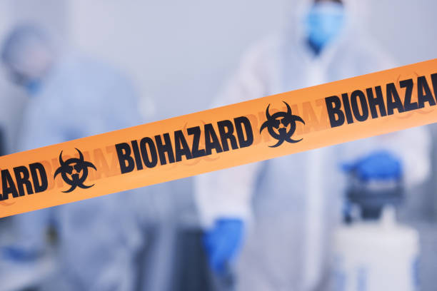 Professional Drug Lab Cleanup technician working in Swansboro, NC